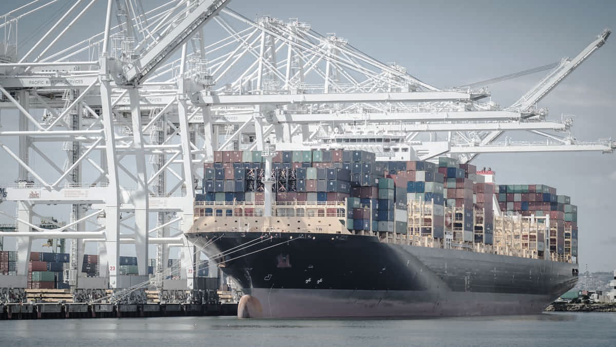 California Ports Facing Record Container Ship Backlog as Supply Chain ...